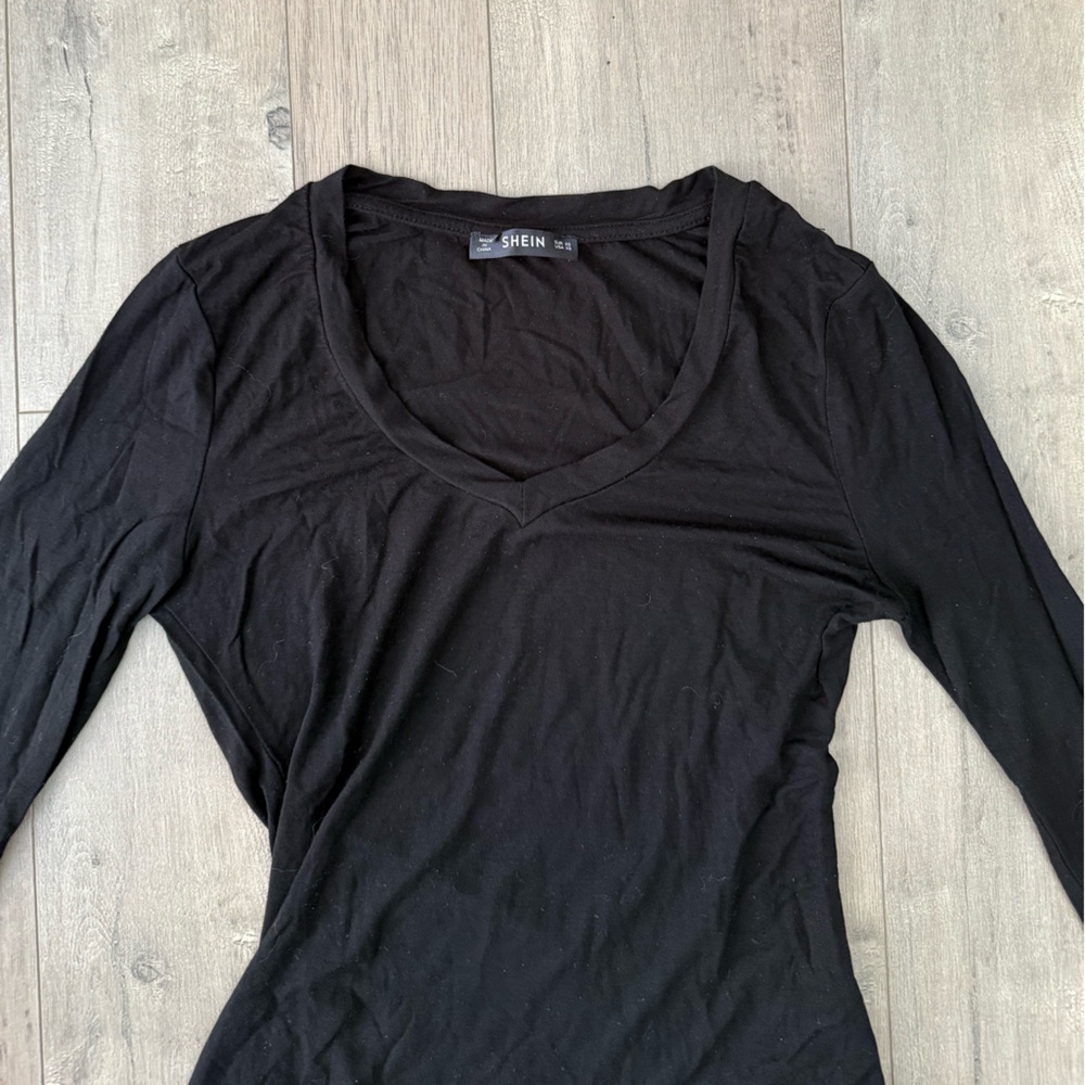 Bundle of 3 Long Sleeve V-Neck Bodysuits Size XS - Picture 9 of 11